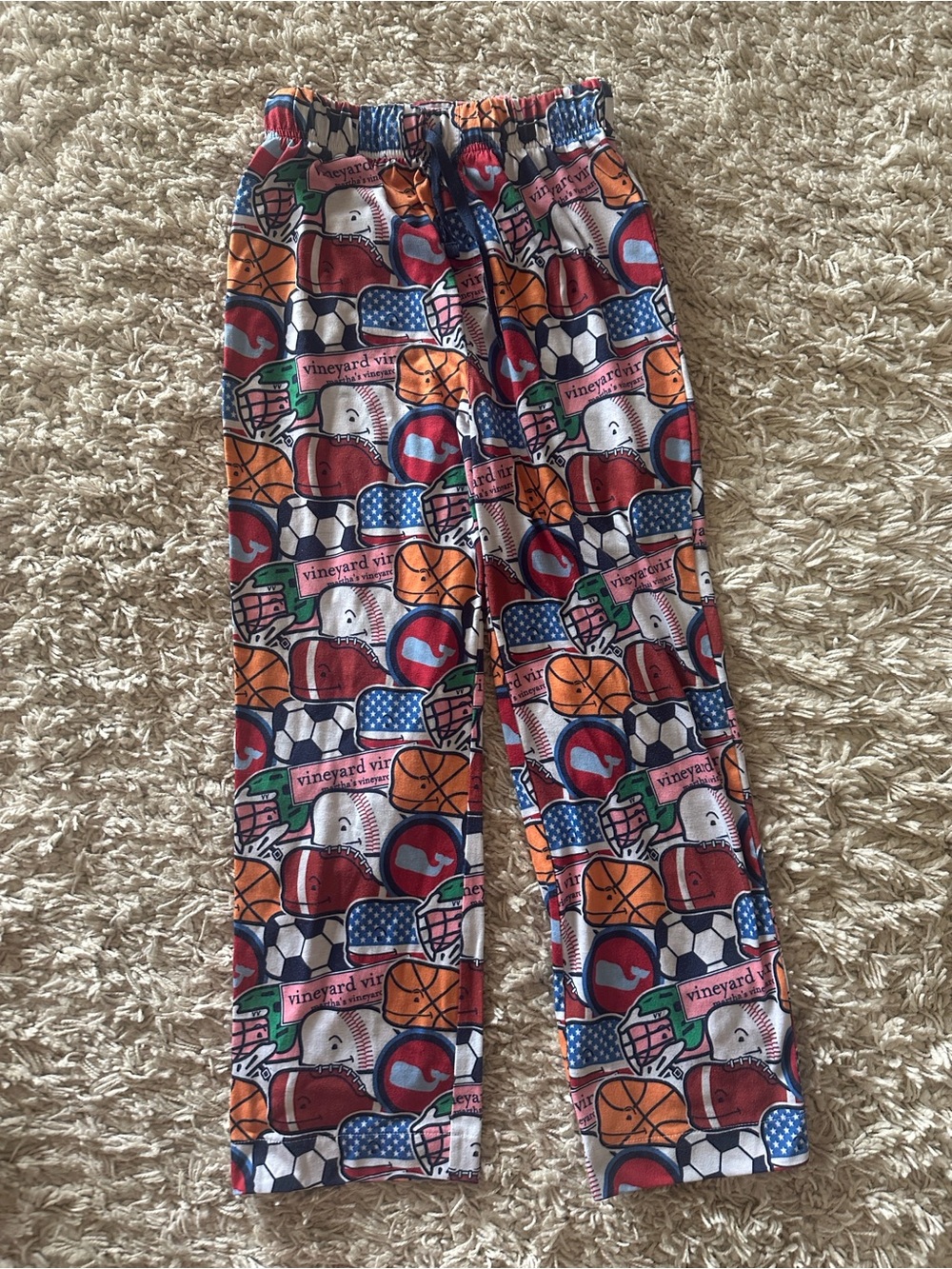 Vineyard Vines Kids Multi-Sport Print Pajama Pants - Multicolor